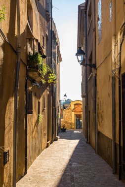 Barcelona 'daki Caldes de Montbui köyü, Katalonya, İspanya