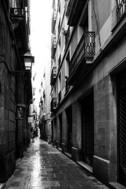 Barselona 'daki Gotik Bölge, Katalonya, İspanya