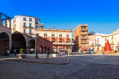 Barcelona 'daki Caldes de Montbui köyü, Katalonya, İspanya