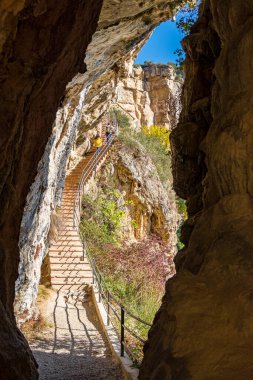 Barselona, Katalonya, İspanya 'da Sant Miquel del Fai