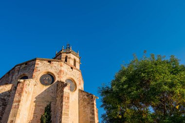 Barcelona 'daki Caldes de Montbui köyü, Katalonya, İspanya