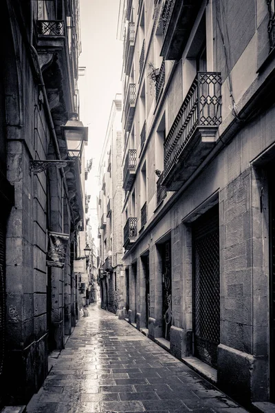 Gotische Wijk Barcelona Stad Catalonië Spanje — Stockfoto