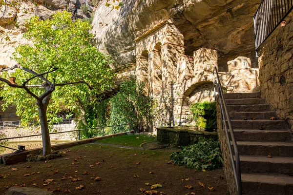 Sant Miquel Del Fai Barcelona Katalónia Spanyolország — Stock Fotó