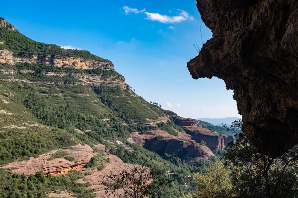 Sant Miquel Del Fai Barcelona Catalonia Spain — Stock Photo, Image