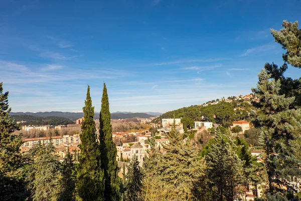 Katalonya, İspanya 'daki Girona şehir tarihi merkezi