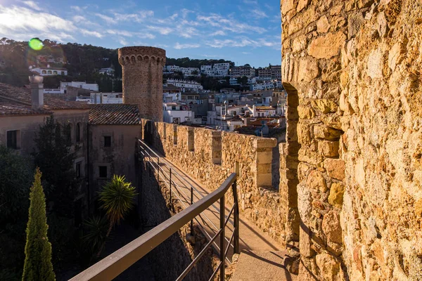 Tossa Mar Aan Costa Brava Catalonië Spanje — Stockfoto