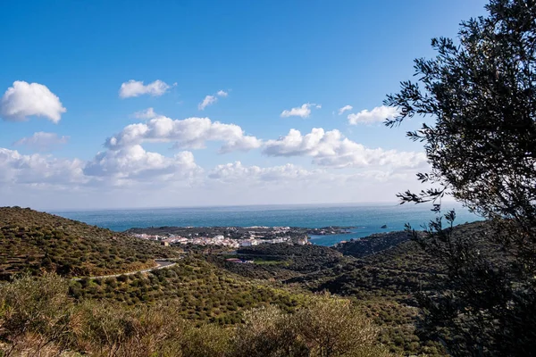 Cadaques Узбережжі Коста Брава Каталонія Іспанія — стокове фото