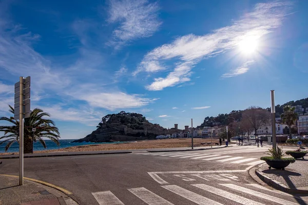 Tossa Mar Costa Brava Katalonya Spanya — Stok fotoğraf