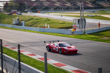 Mart 2017: V de V Endurance Serisi Barcelona Katalunya pistinde, Katalonya, İspanya.