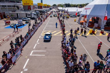 Nisan 2017: Montjuic Spirit at Circuit de Barcelona Catalunya, Katalonya, İspanya.
