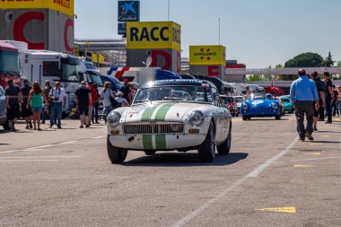 Nisan 2017: Montjuic Spirit at Circuit de Barcelona Catalunya, Katalonya, İspanya.