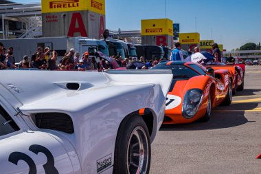 Nisan 2017: Montjuic Spirit at Circuit de Barcelona Catalunya, Katalonya, İspanya.