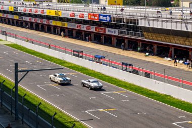 Nisan 2017: Montjuic Spirit at Circuit de Barcelona Catalunya, Katalonya, İspanya.