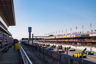 Mart 2017: V de V Endurance Serisi Barcelona Katalunya pistinde, Katalonya, İspanya.