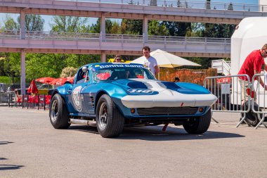 Nisan 2017: Montjuic Spirit at Circuit de Barcelona Catalunya, Katalonya, İspanya.