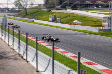 Mart 2017: V de V Endurance Serisi Barcelona Katalunya pistinde, Katalonya, İspanya.