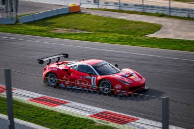 Mart 2017: V de V Endurance Serisi Barcelona Katalunya pistinde, Katalonya, İspanya.