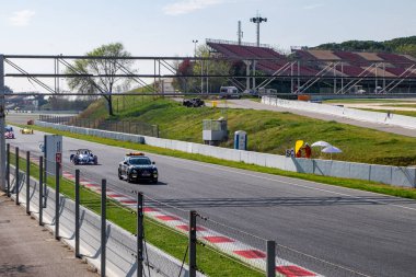 Mart 2017: V de V Endurance Serisi Barcelona Katalunya pistinde, Katalonya, İspanya.