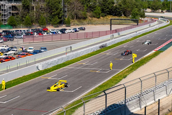 Kwiecień 2017 Montjuic Spirit Circuit Barcelona Catalunya Katalonia Hiszpania — Zdjęcie stockowe