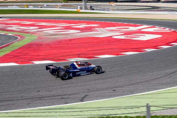 April 2017 Montjuic Spirit Circuit Barcelona Catalunya Catalonië Spanje — Stockfoto