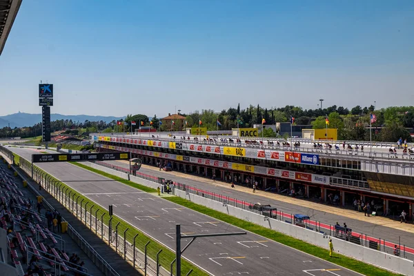 Abril 2017 Espírito Montjuic Circuito Barcelona Catalunha Catalunha Espanha — Fotografia de Stock