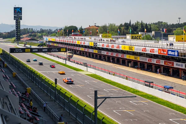 Abril 2017 Espírito Montjuic Circuito Barcelona Catalunha Catalunha Espanha — Fotografia de Stock