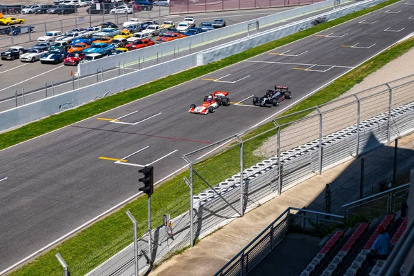 April 2017 Montjuic Spirit Circuit Barcelona Catalunya Katalonien Spanien — Stockfoto