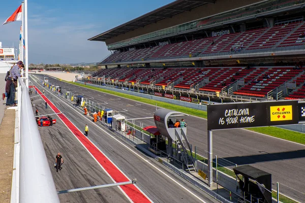 Март 2017 Endurance Series Circuit Barcelona Catalunya Каталония Испания — стоковое фото