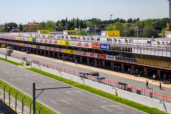 Duben 2017 Montjuic Spirit Circuit Barcelona Catalunya Katalánsko Španělsko — Stock fotografie