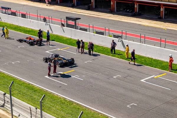 Nisan 2017 Montjuic Spirit Circuit Barcelona Catalunya Katalonya Spanya — Stok fotoğraf