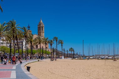 Barselona, Katalonya, İspanya 'daki Sitges' in simgeleri