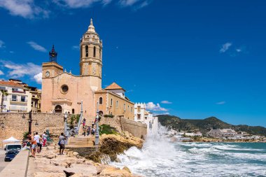 Barselona, Katalonya, İspanya 'daki Sitges' in simgeleri