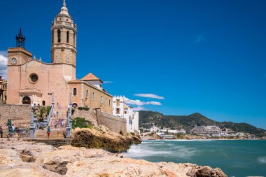 Barselona, Katalonya, İspanya 'daki Sitges' in simgeleri