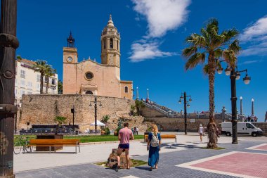 Barselona, Katalonya, İspanya 'daki Sitges' in simgeleri