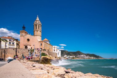 Barselona, Katalonya, İspanya 'daki Sitges' in simgeleri