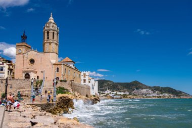Barselona, Katalonya, İspanya 'daki Sitges' in simgeleri