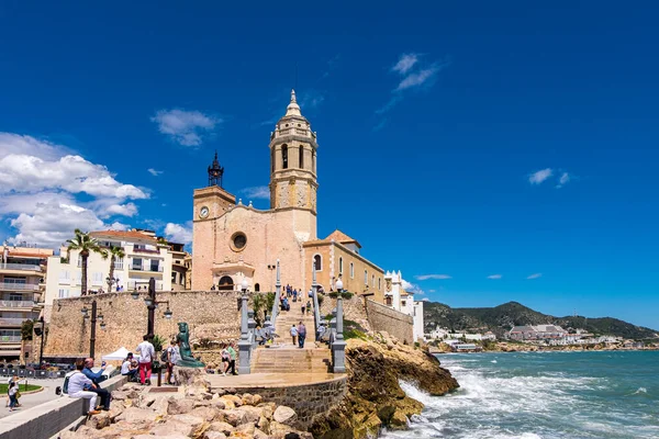 Lugares Interés Sitges Barcelona Cataluña España —  Fotos de Stock