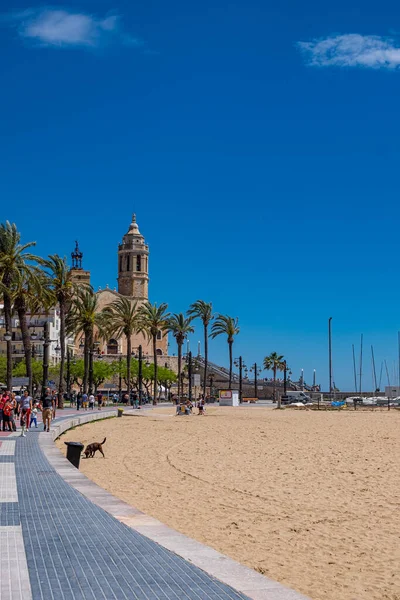 Lugares Interés Sitges Barcelona Cataluña España —  Fotos de Stock