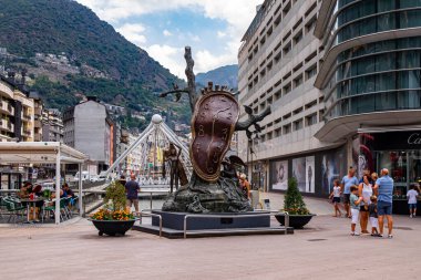 Andorra La Vella 'nın simgesi, Andorra' nın başkenti.