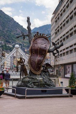 Andorra La Vella 'nın simgesi, Andorra' nın başkenti.