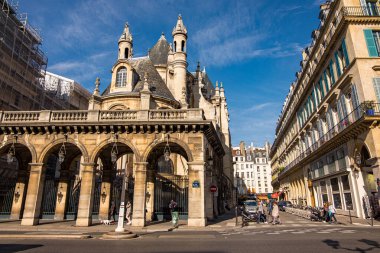 Paris, Fransa 'daki Saint Germain l' Auxerrois Kilisesi..