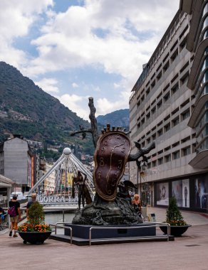 Andorra La Vella 'nın simgesi, Andorra' nın başkenti.
