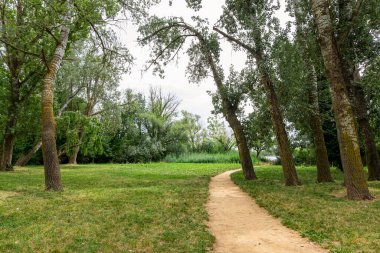 Katalonya, İspanya 'da Banyole Gölü