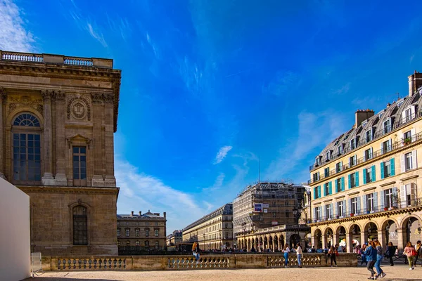 Palais Louvre Parijs Frankrijk — Stockfoto