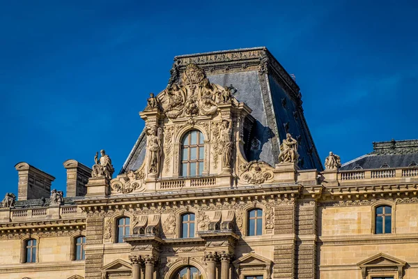 Palais Louvre París Francia — Foto de Stock