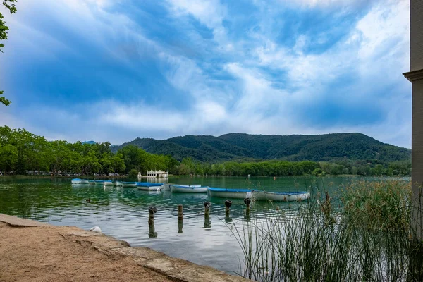 Banyolesjön Katalonien Spanien — Stockfoto