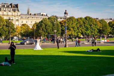 Paris, Fransa 'daki Kordon Çapulcuları.