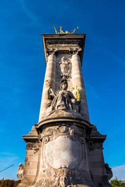 Pont alexandre III de paris, Fransa.