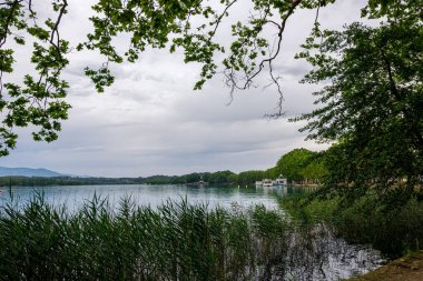 Katalonya, İspanya 'da Banyole Gölü