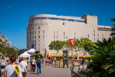 Katalonya Ulusal Günü 'nde Barselona' da Katalonya Meydanı